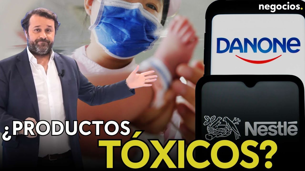 Crisis sanitaria en Europa: fórmulas para bebés de Danone y Nestlé infectadas con bacterias tóxicas