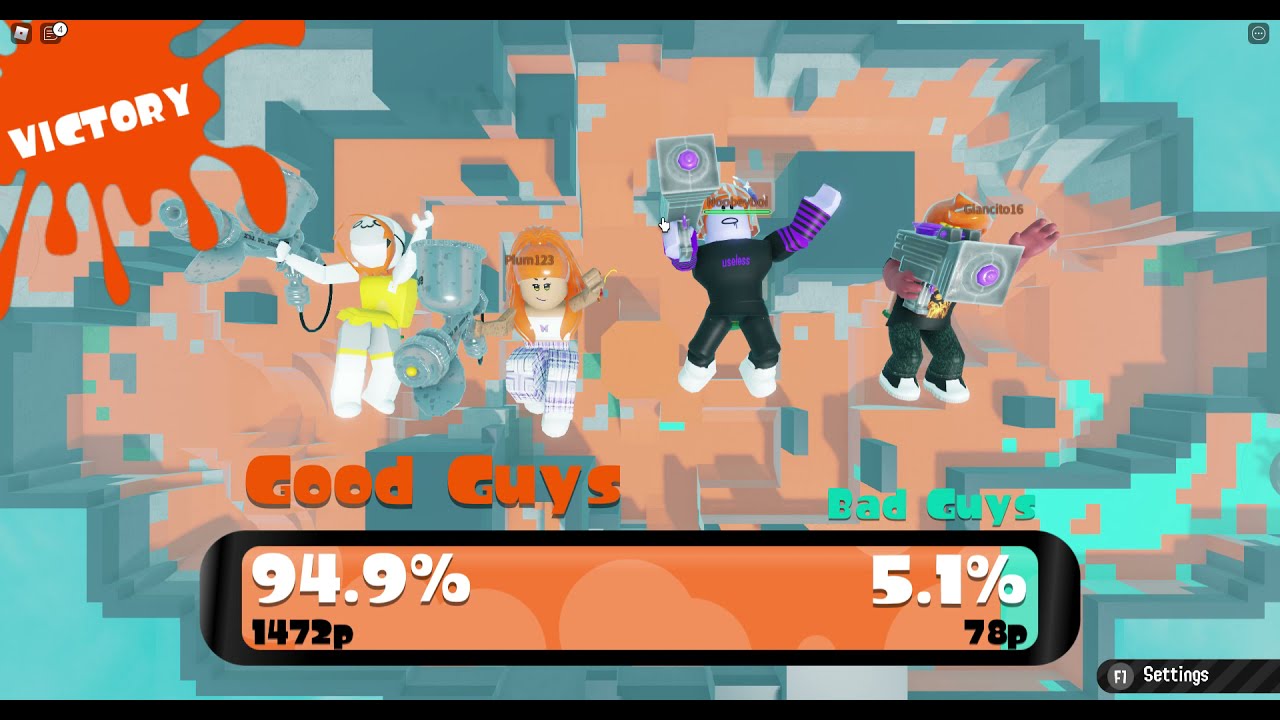 Splatoon on PC??? (Roblox Gameplay)