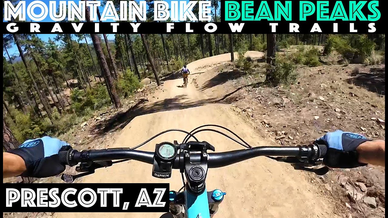 Bean Peaks Gravity Flow Trails! Prescott AZ's newest Mountain Bike Spot is Machine Built bliss!
