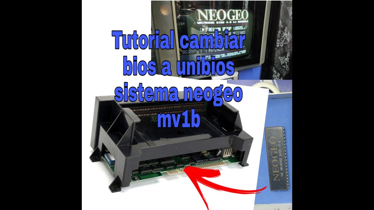 TUTORIAL CAMBIAR BIOS A UNIBIOS SISTEMA MVS MV1B