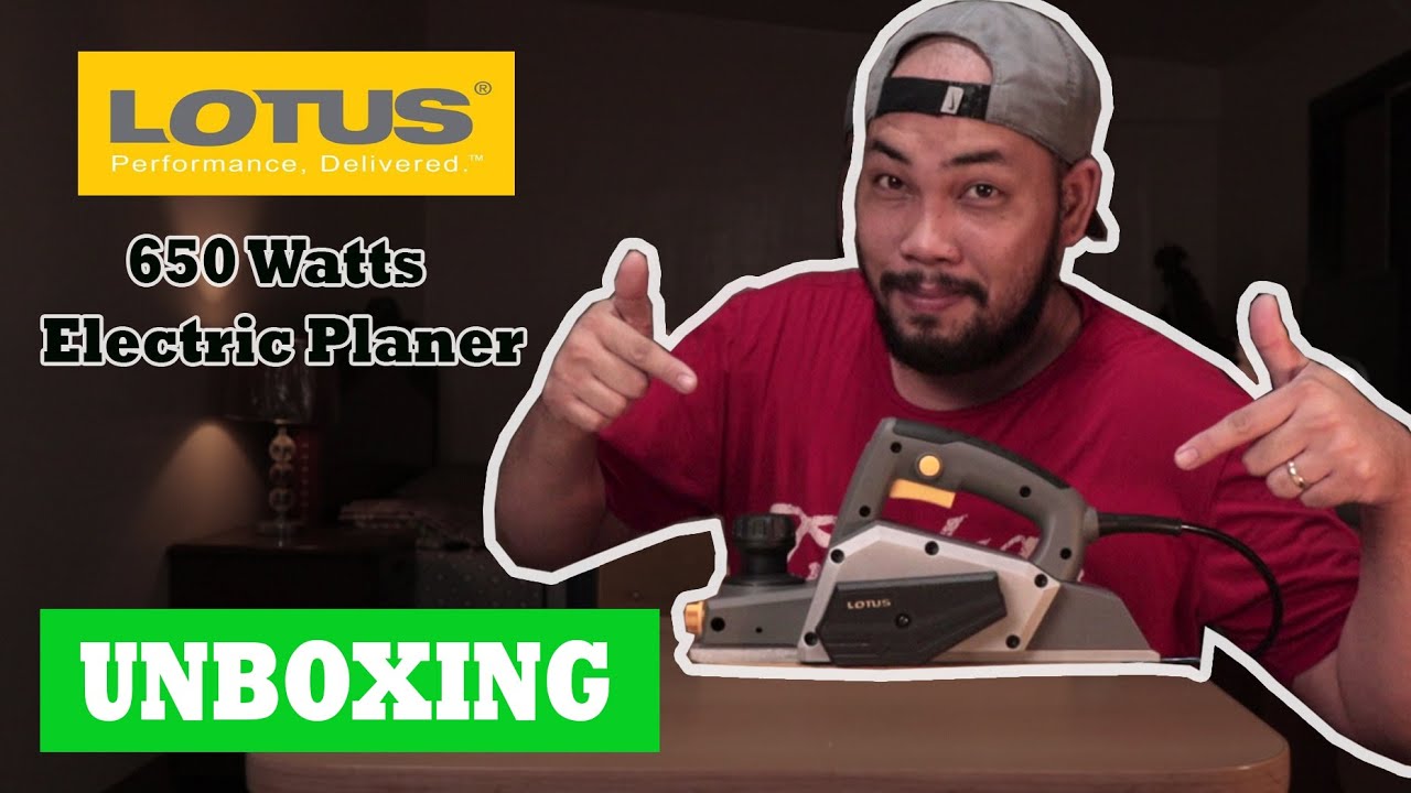 Lotus 650 Watts Electric Planer (UNBOXING)
