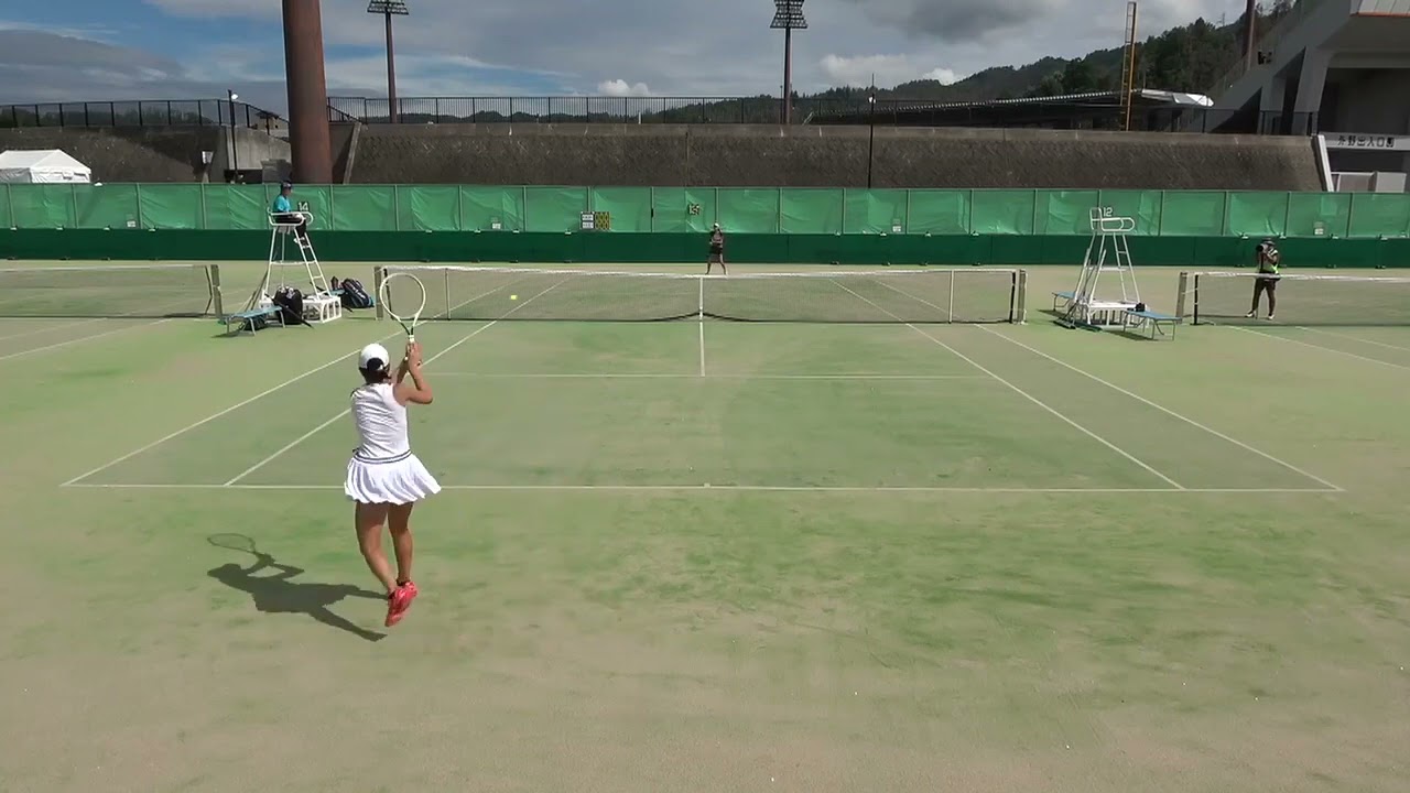 2021年IH テニス 女子シングルス決勝 伊藤あおい 代々木(東京) vs 丸山愛以 四日市商(三重)