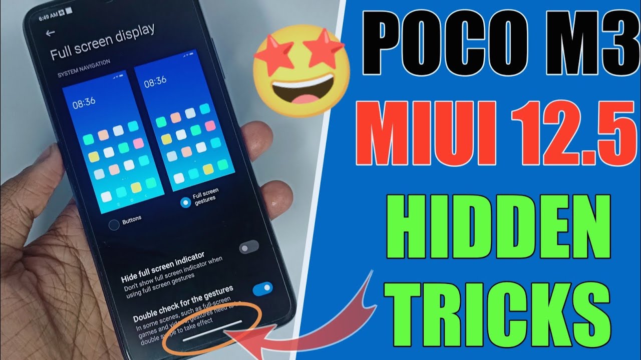 ⚡Hidden Features⚡ Of MIUI 12.5 Enhance Update For Poco M3 | Poco M3 MIUI 12.5.1.0 Secret Tricks