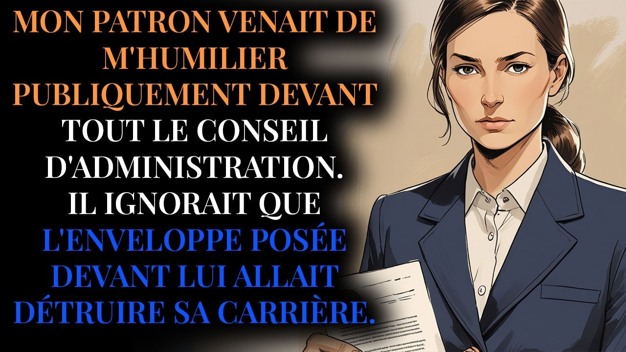 Ils m'ont humiliée pendant des mois, sans savoir que j'avais encore la SIGNATURE officielle.