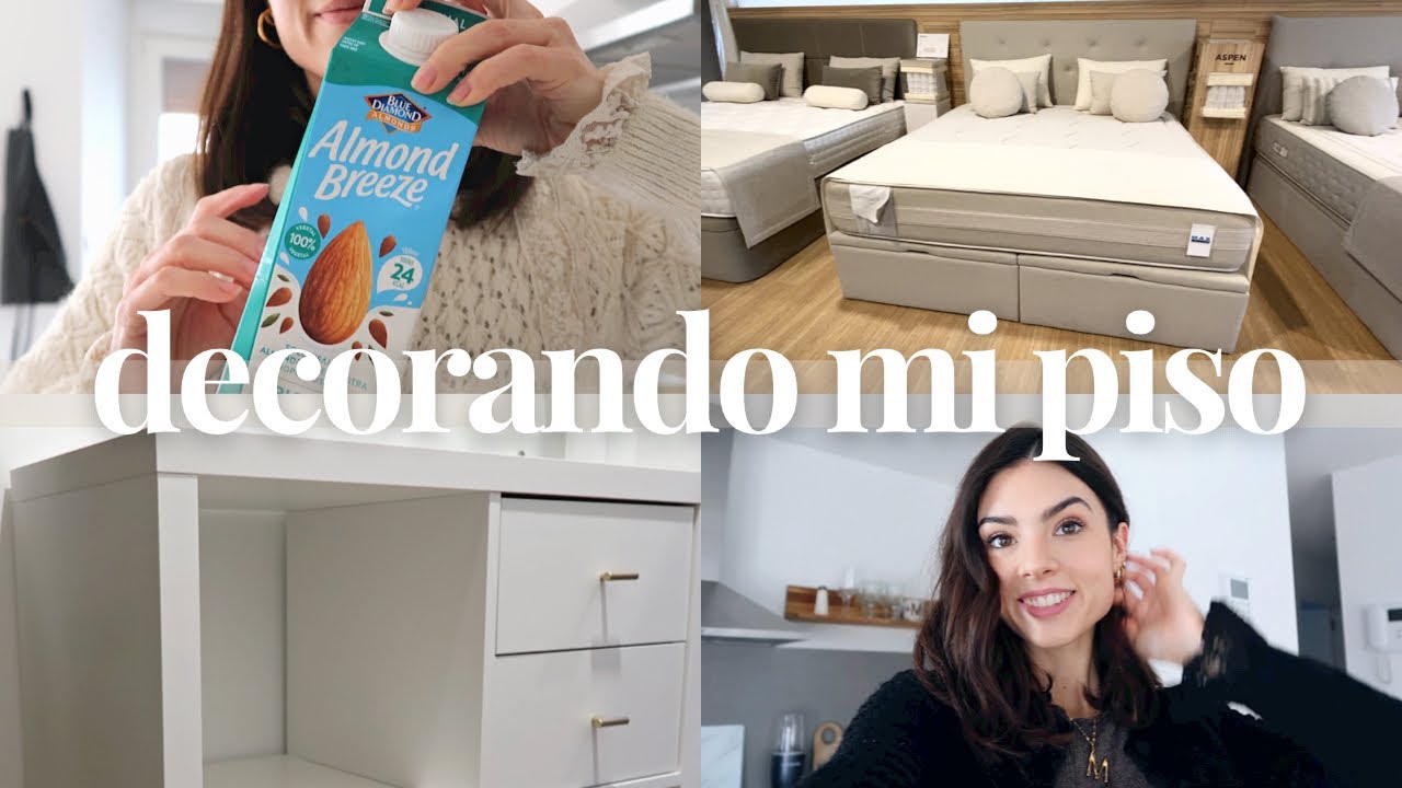VLOG DECORANDO MI PISO 📦 | Nuevo canapé, Compras Amazon & Ikea, Customizo la Kallax, Rutina noche