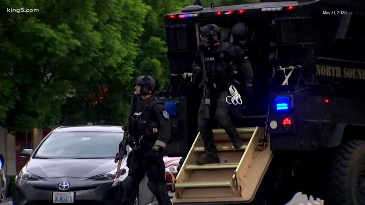 Bellevue police make arrests in looting incidents