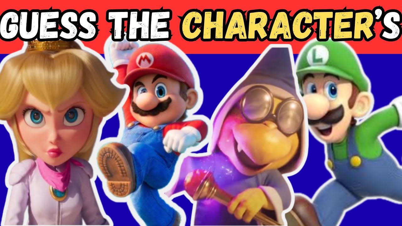 Guess Super Mario Bros Characters By Their Voice 🐢🎶🍑#supermariobros#guessthevoice#guessthecharacter