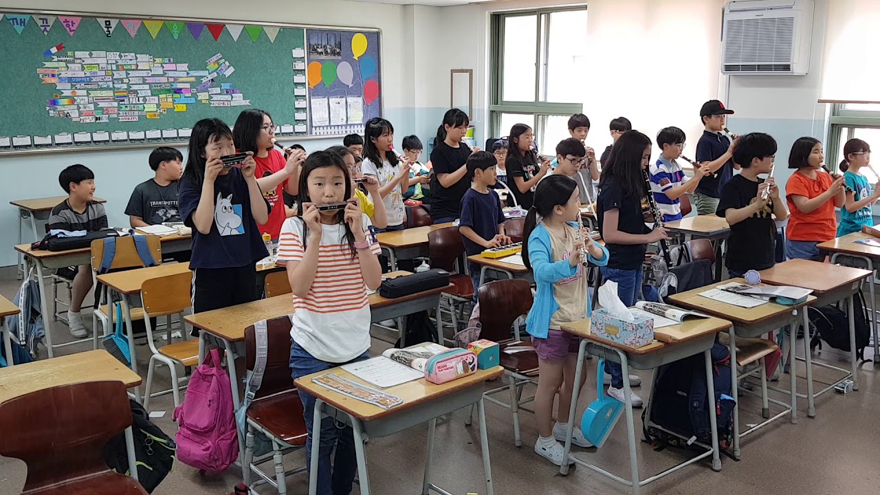 초등학생이 연주한 베토벤 교향곡 9번 '환희의 송가'