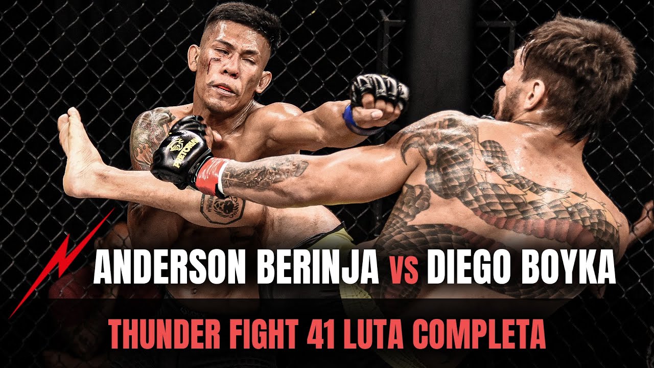 Thunder Fight 41 - Anderson Berinja vs Diego Boyka