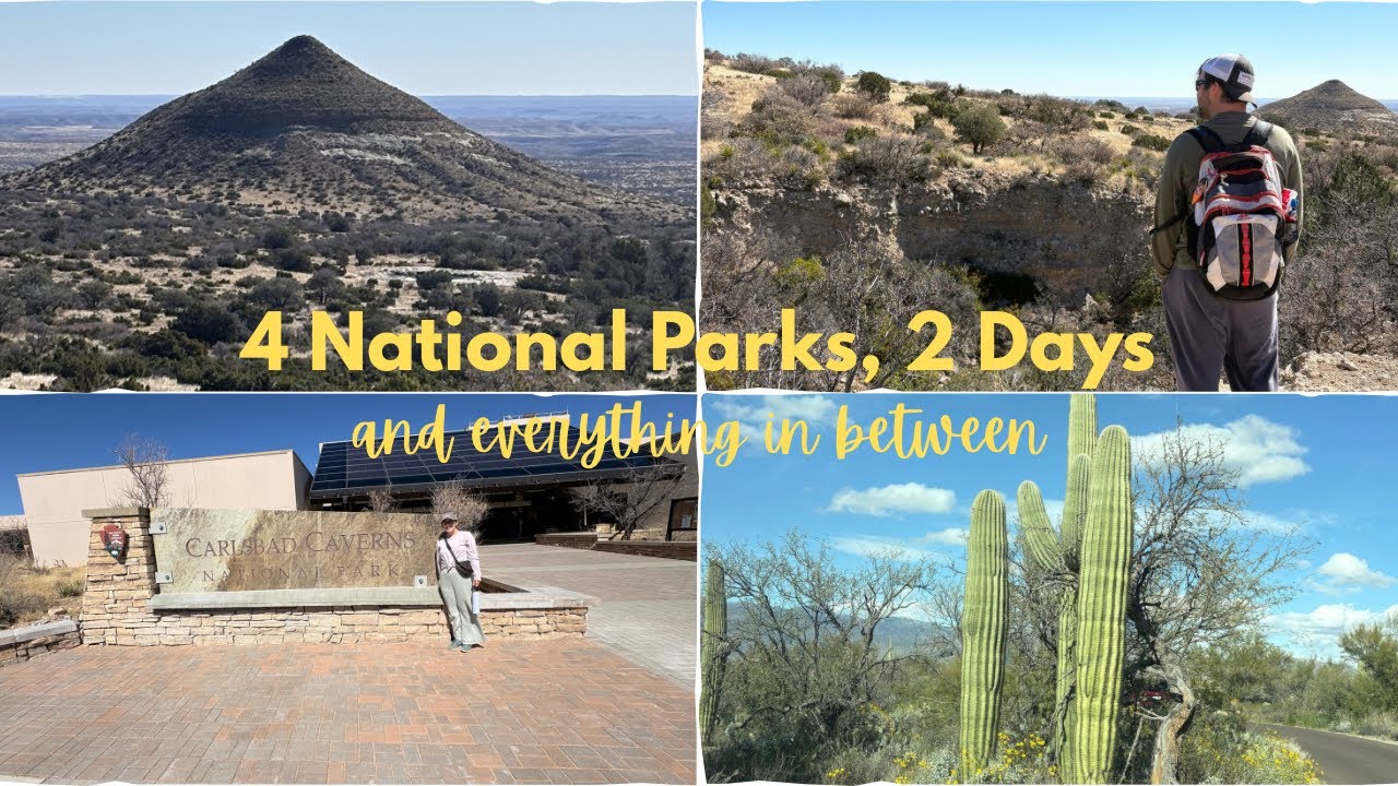 Busy Week Road Trip: Guadalupe, Carlsbad Caverns, White Sands & Saguaro National Parks