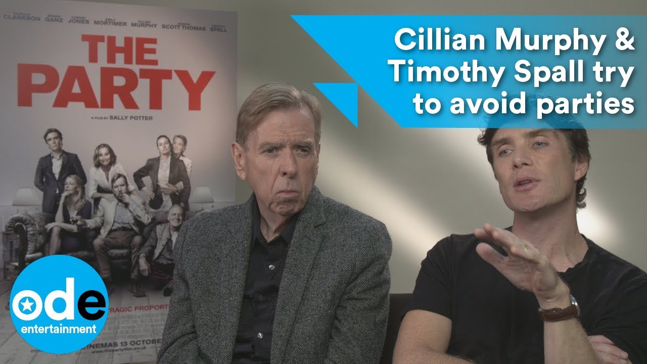 The Party: Cillian Murphy & Timothy Spall try to avoid parties