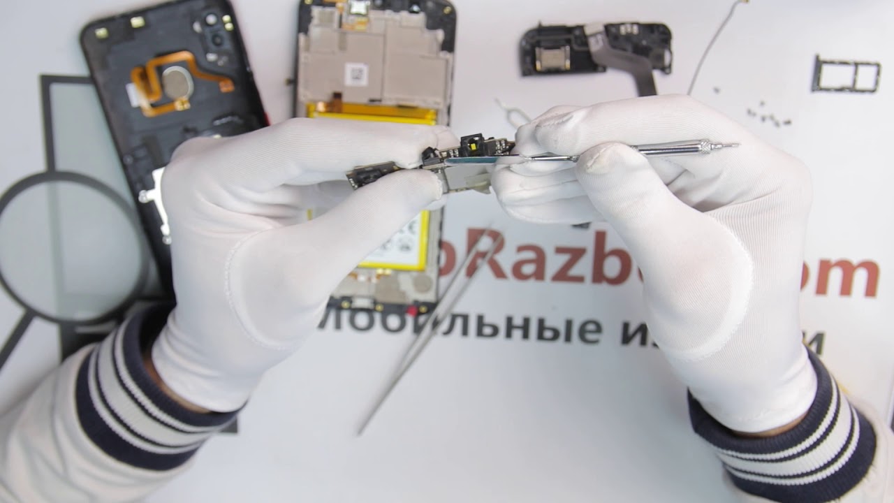 Инструкция как разобрать ZTE Blade V10 Vita