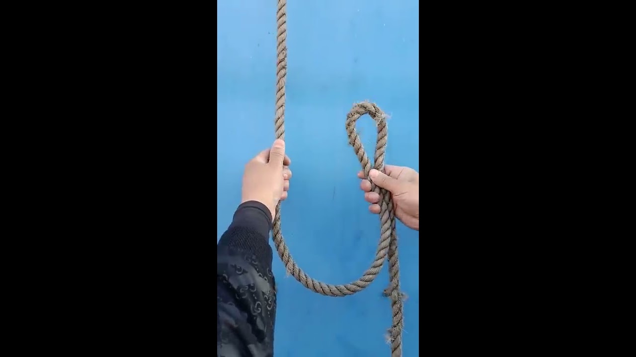 高空吊物自动收绳的方法，以及14种绳结技能