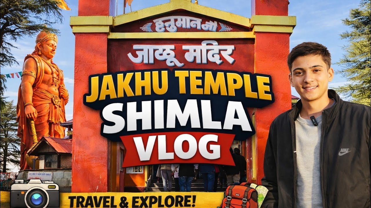 Jakhu Temple Shimla 🙏 #vlog 