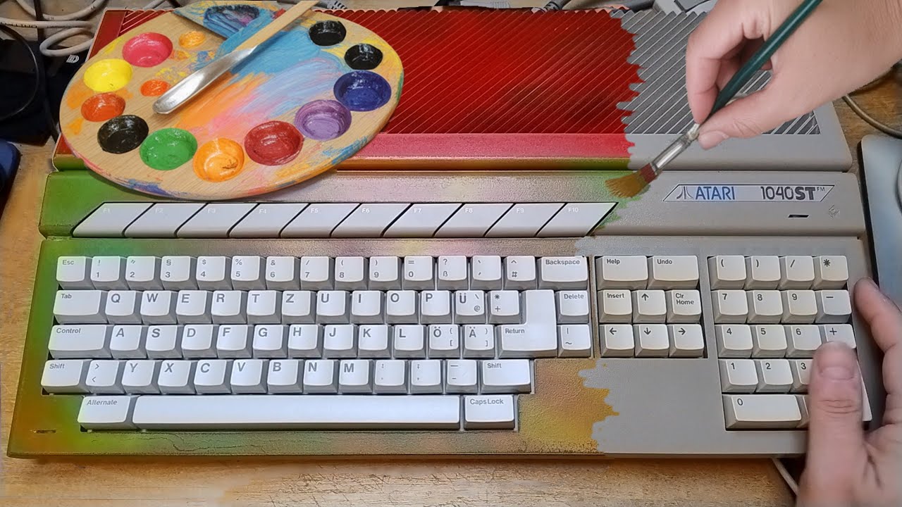Atari STE - Mehr Farben für den Atari ST