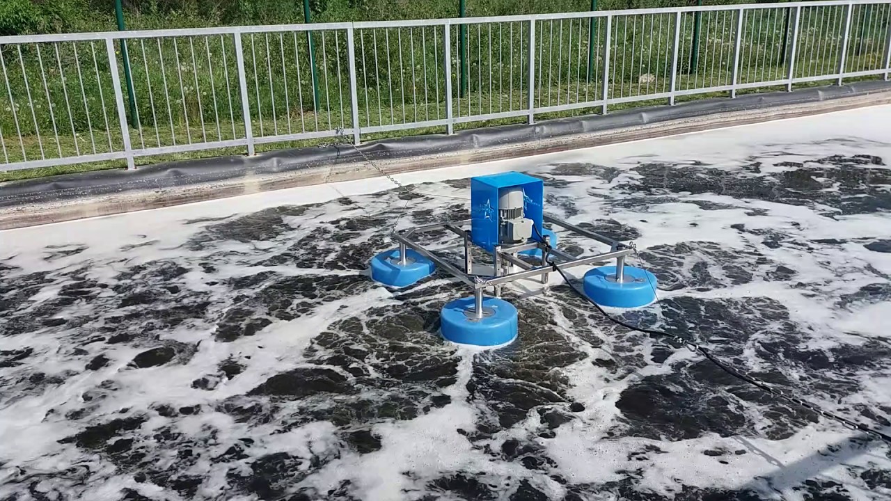Mobilny aerator RESTAiR napowietrzanie ścieku odcieku wysypiskowego