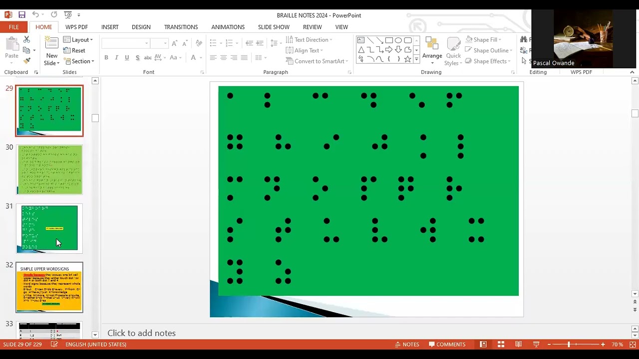 BRL LESSON 3  READING SIMPLE SENTENCES