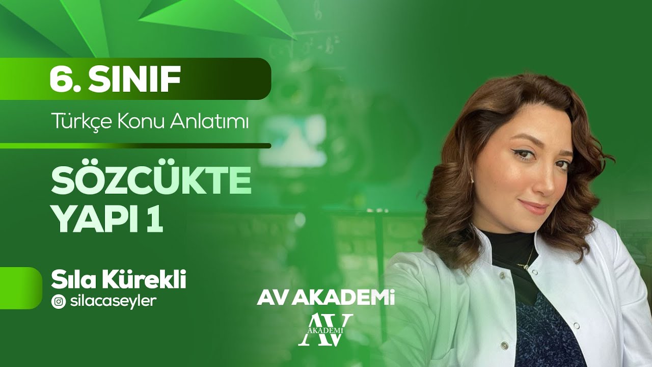 Av Yayınları | 6. Sınıf Türkçe Konu Anlatımı | Sözcükte Yapı - 1