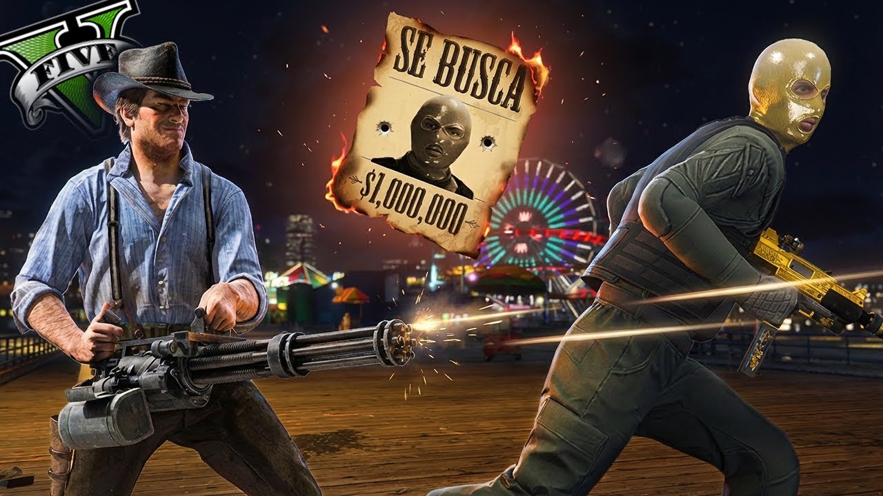 Arthur Morgan llega a GTA 5 Online para Cazar Recompensas!