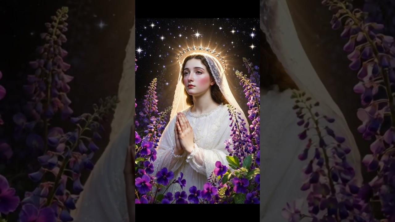 #mariasantissima #maededeus #avemaria #catholichymn #love #santamaria #virgemmaria 🌹Ave Mar&iacute;a🌹