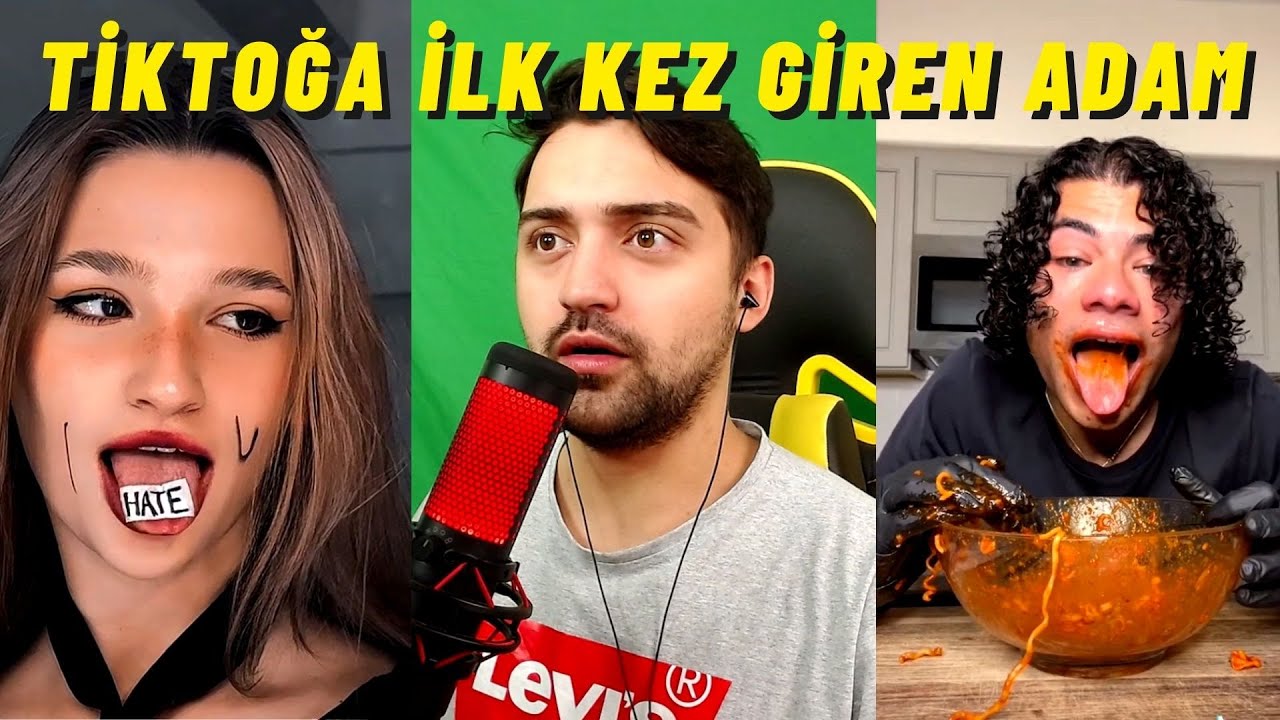 İLK KEZ TİKTOK UYGULAMASINA GİREN BİRİ NE İZLER ?