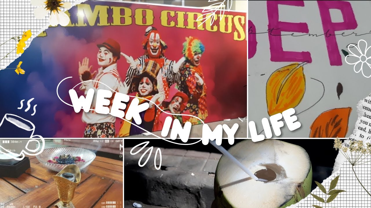 SLOW WEEK IN MY LIFE | Journaling, Sports Day, Circus fun 
