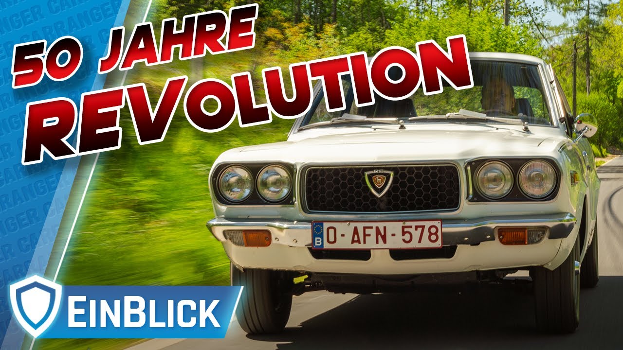 Mazda RX-3 (1972) - MYTHOS WANKEL! Wie f&auml;hrt ein 50 JAHRE altes Wankel-Coup&eacute;?
