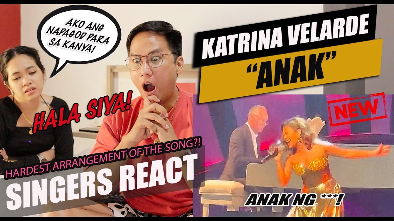 Katrina Velarde - Anak [Louie Ocampo Concert] | SINGER REACTION