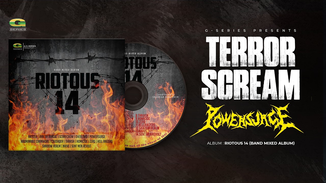 Terror Scream | Powersurge | Riotous 14 | Original Track | Bangla Band Song