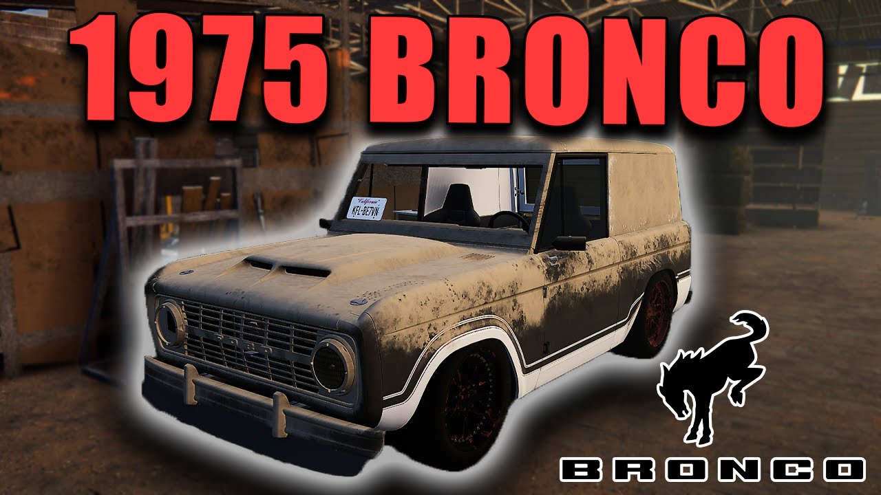 Restored 1975 Ford Bronco Found In Barn | Car Mechanic Simulator 2021