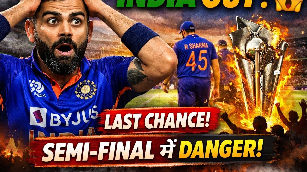 🚨 TEAM INDIA ARRESTED? World Cup से बाहर होने वाली है? 😱🚨 INDIA OUT? Cricket Fans हुए Shock!