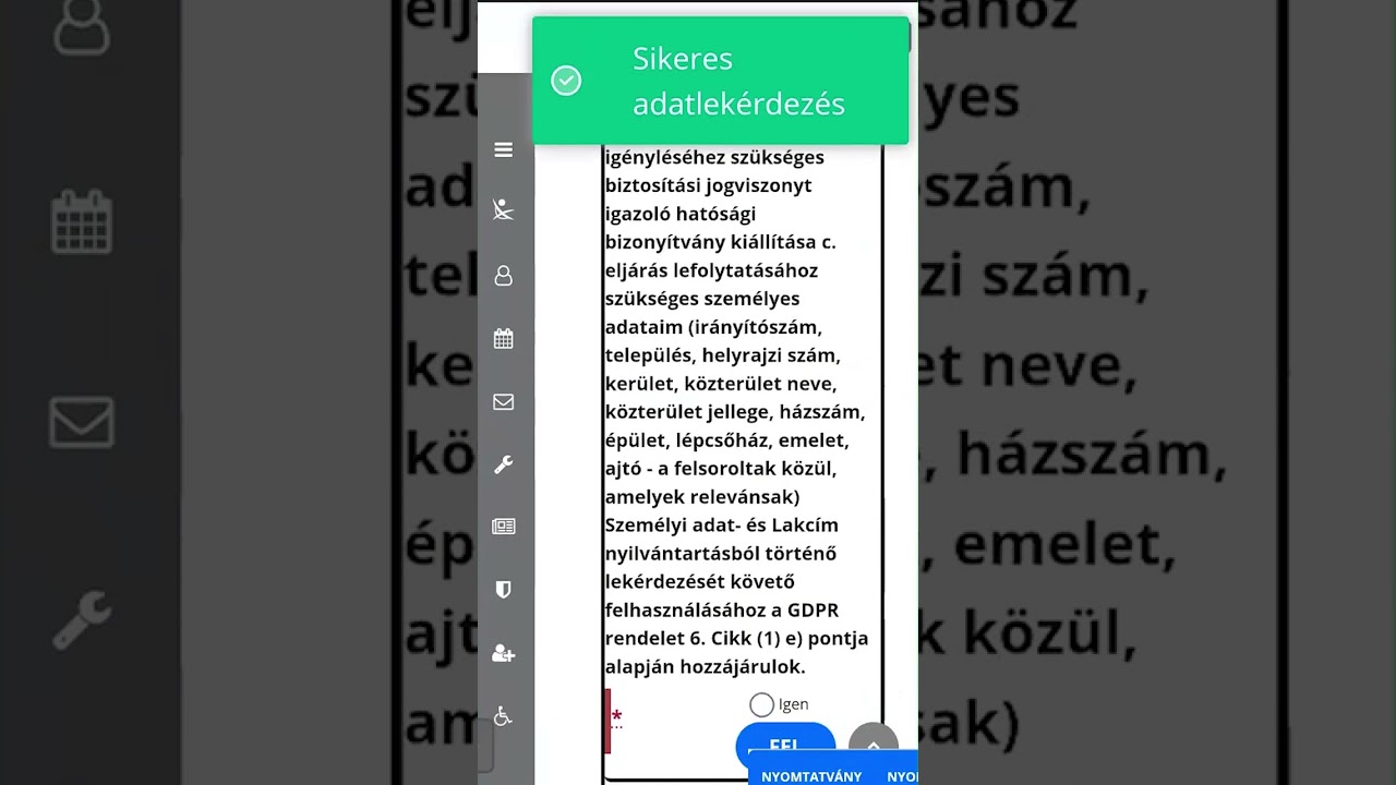 Gyorsított TB/OEP igazolás CSOK-hoz & babaváróhoz