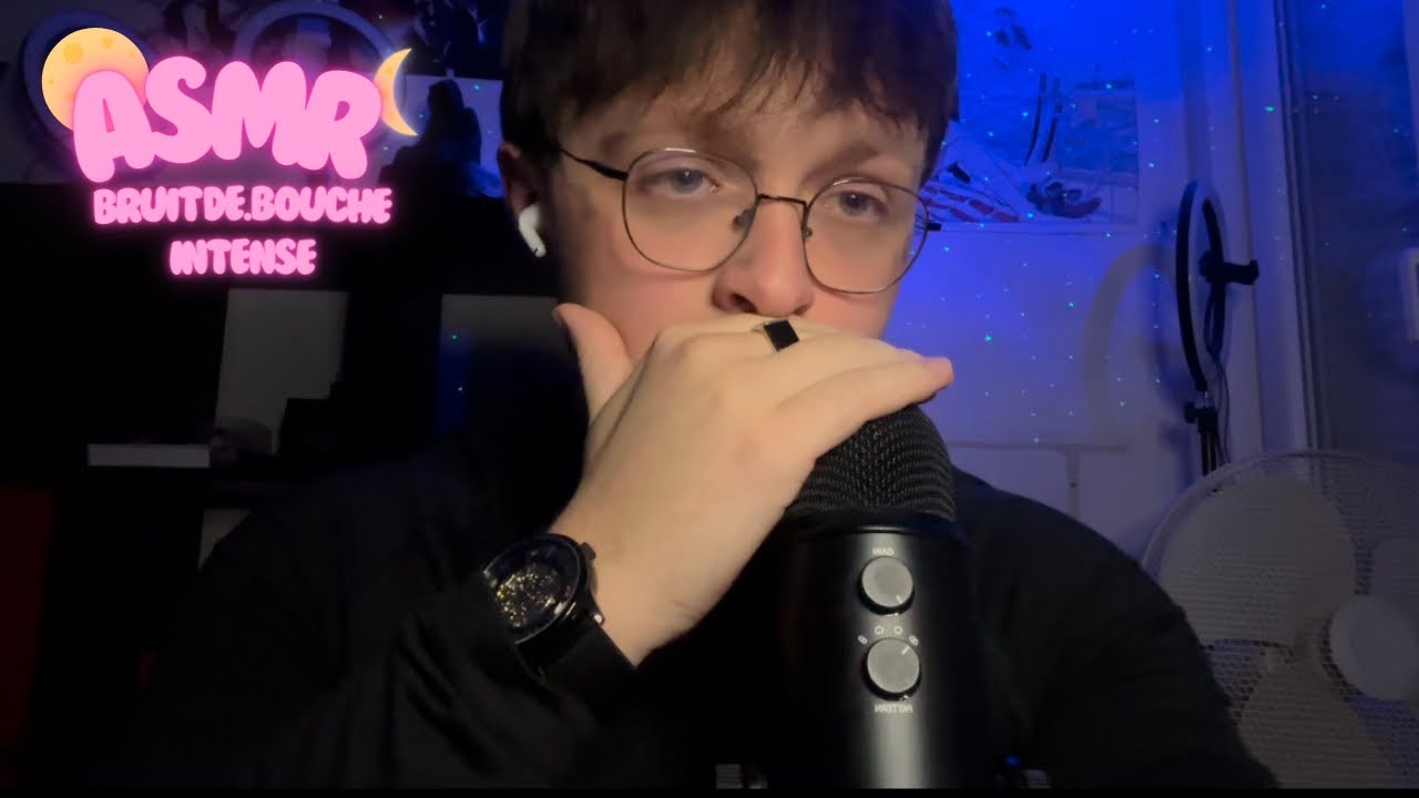 ASMR - BRUIT DE BOUCHE TRES INTENSE 👄 (Très proche du micro)
