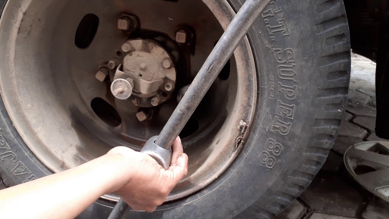 Bila  baut roda yang dalam ikut muter,beginilah  caranya