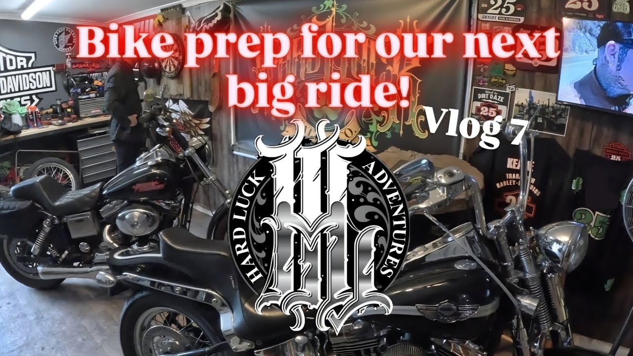 Bike prep before our upcoming 4 day bike trip!