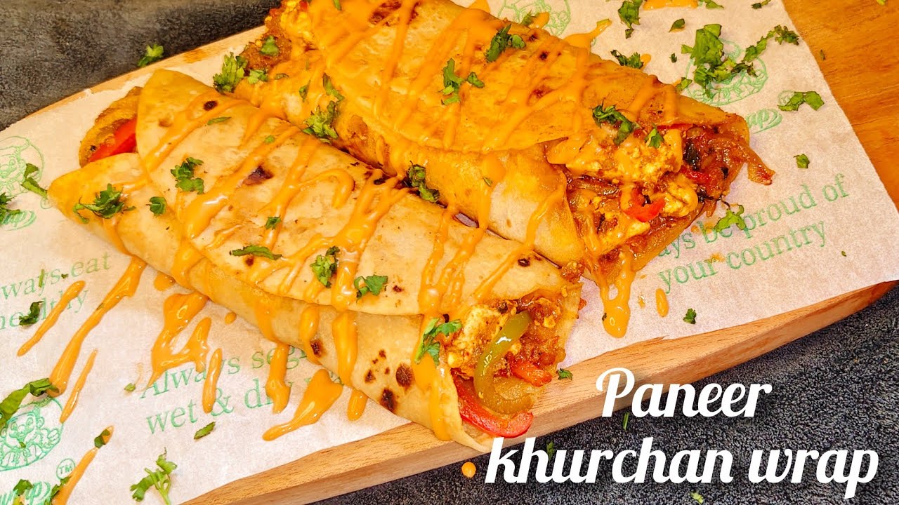 🌯 पेट भर जाएगा पर मन नहीं | paneer khurchan wrap | पनीर खुरचन रैप | unique wrap recipe | rolls