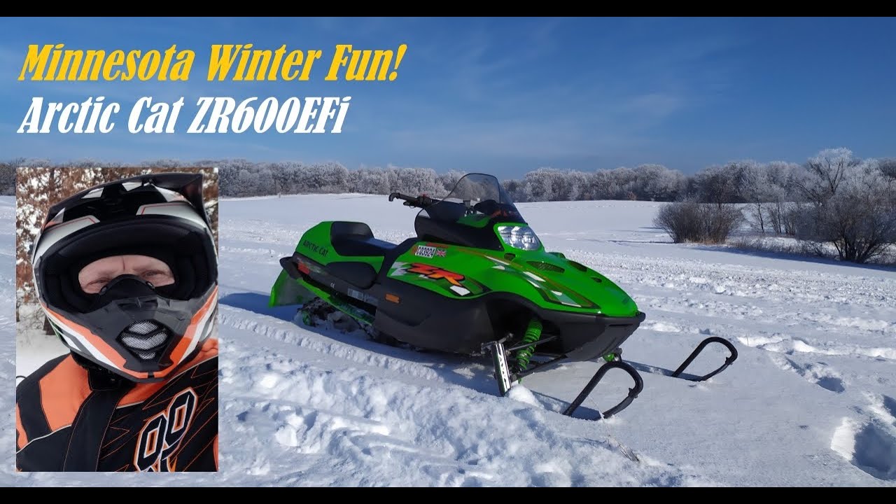 Arctic Cat ZR600 EFi ride.