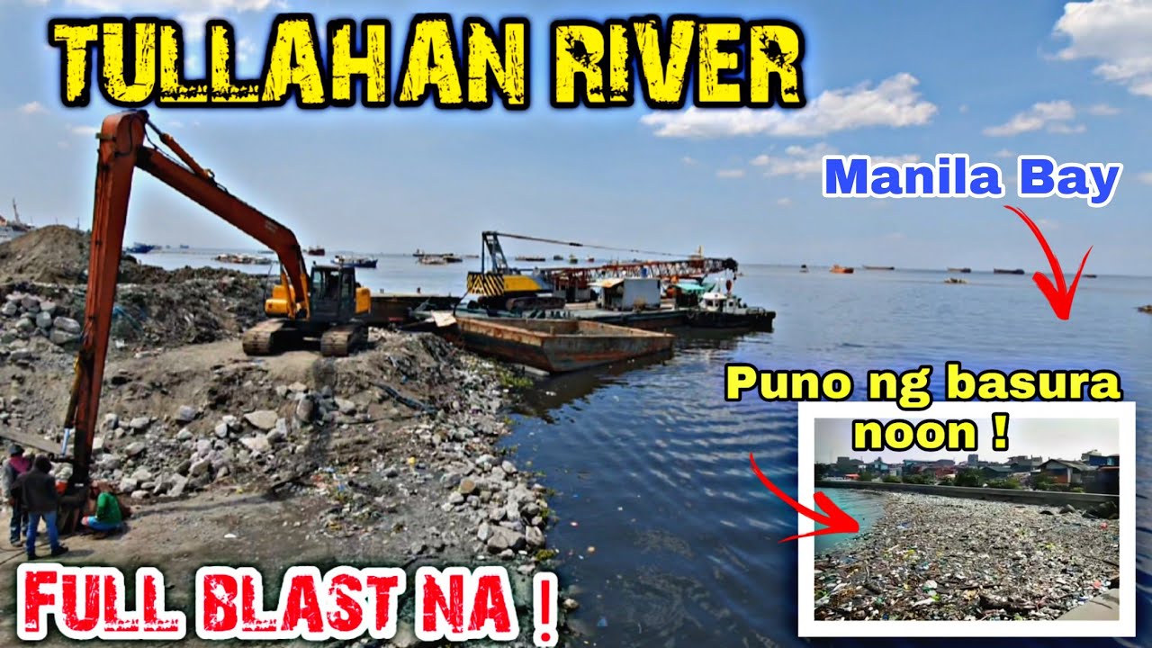 Tullahan River Rehabilitation para sa Manila Bay at Pasig River | Navotas Fish Port  mura dito