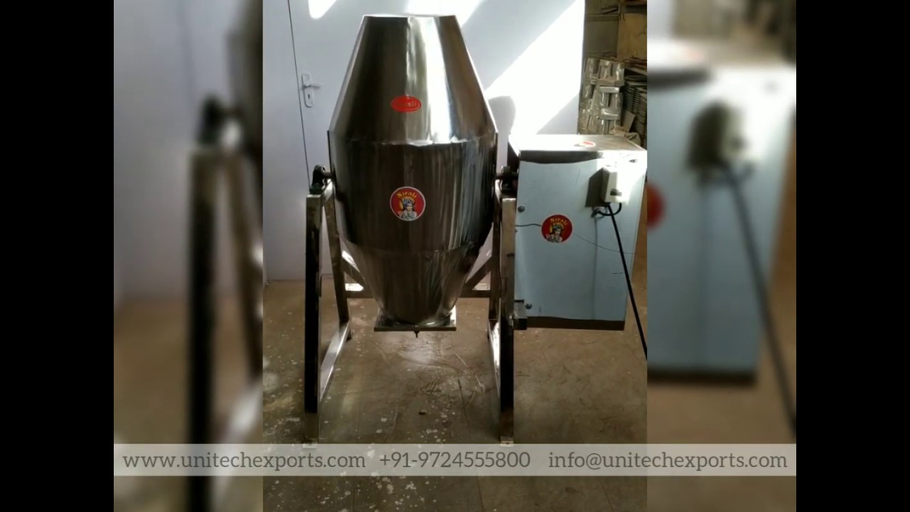 Capsule Type Powder/Fryums/Popcorn Flavoring or Mixing Machine (CPM030) (+91-909 505 909 1)