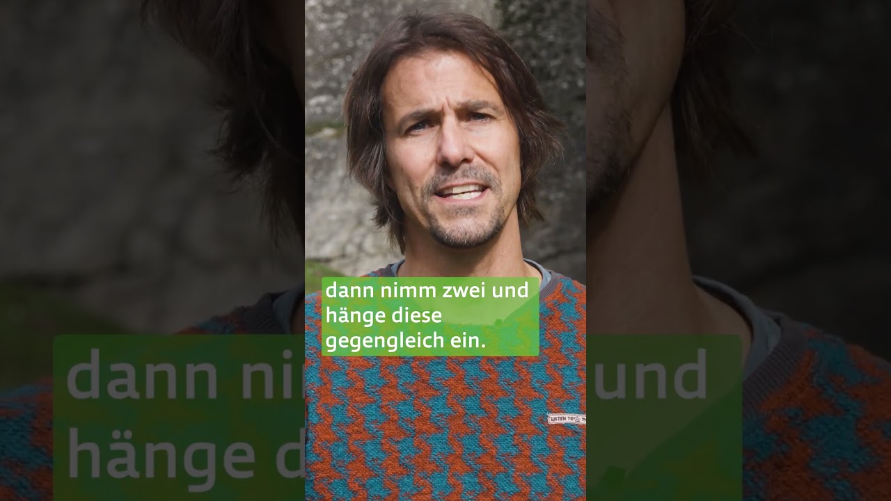 Felsklettern: Richtig umbauen am Top