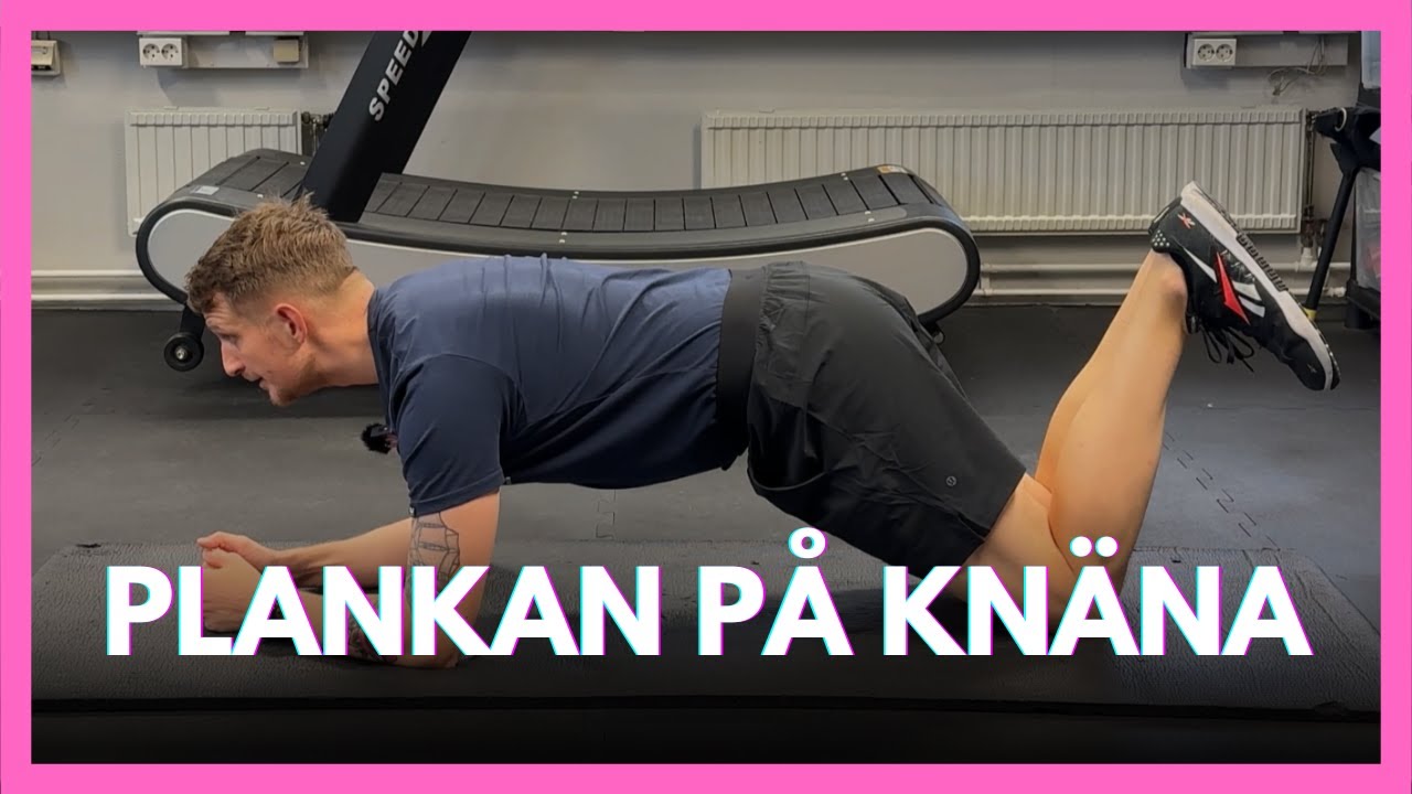 Planka på knäna