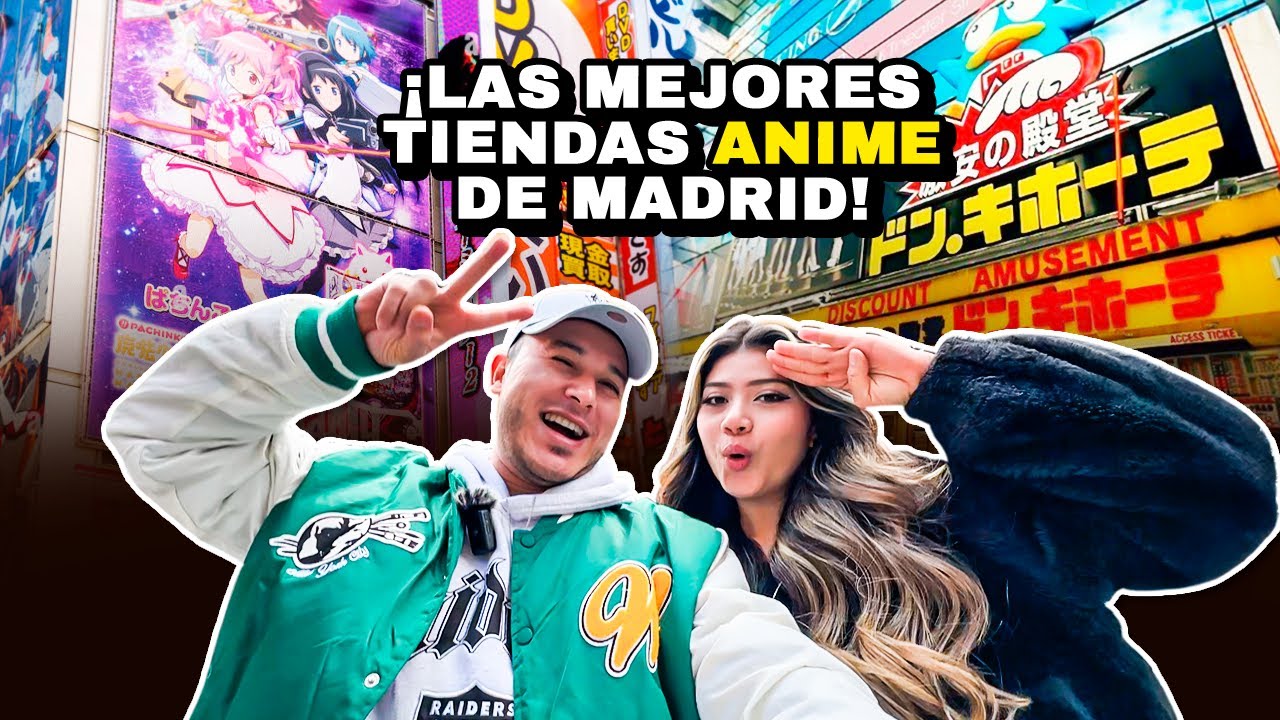 VISITAMOS LAS MEJORES TIENDAS ANIME de MADRID🇪🇸