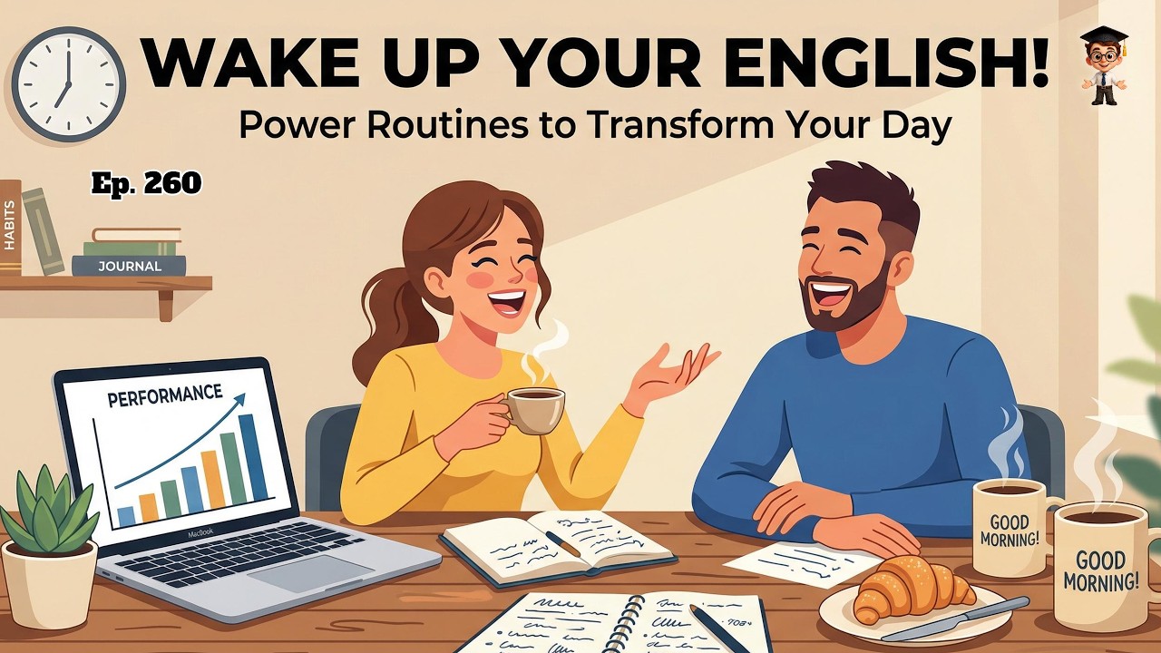 English Conversation Practice | Morning Routine for English Learners | Build Confidence Every Day