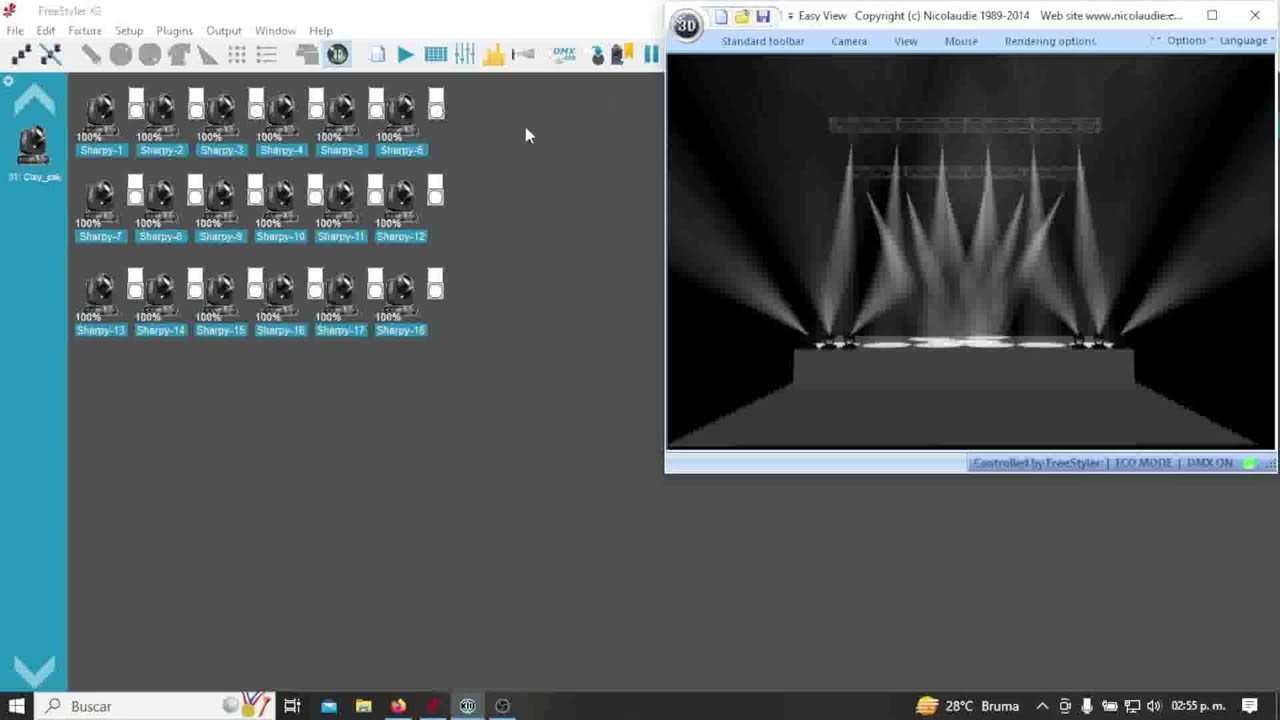 EFECTO DIMER EN FREESTYLER