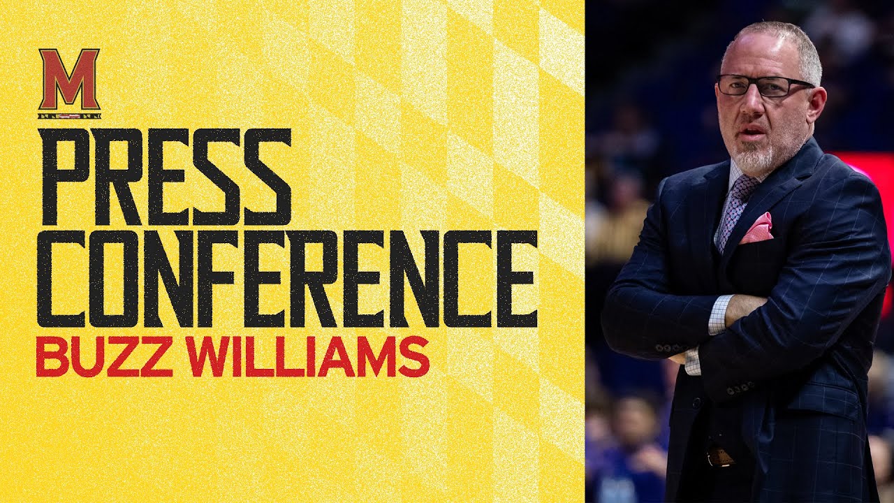 Maryland Men's Basketball | Post Game Press Conference | Washington