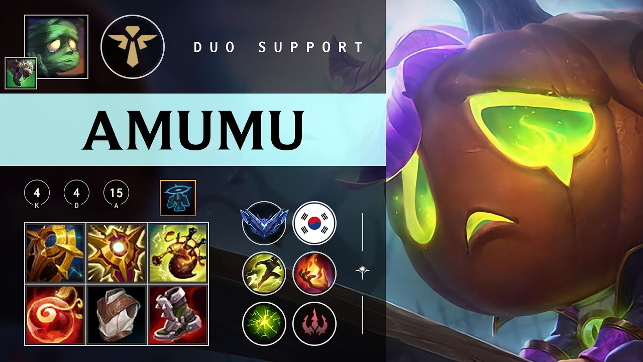 Amumu Support vs Pyke - KR Diamond Patch 26.01