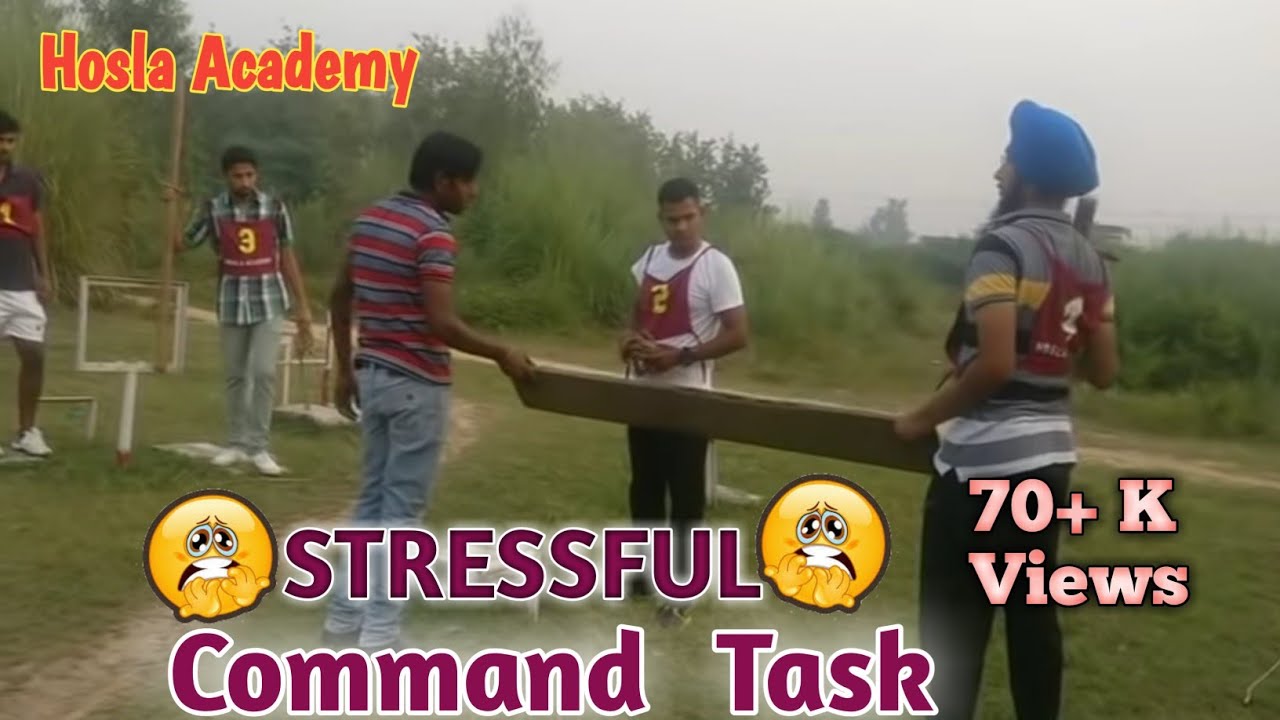 When GTO increase degree of difficulty during command task in SSB Interview
