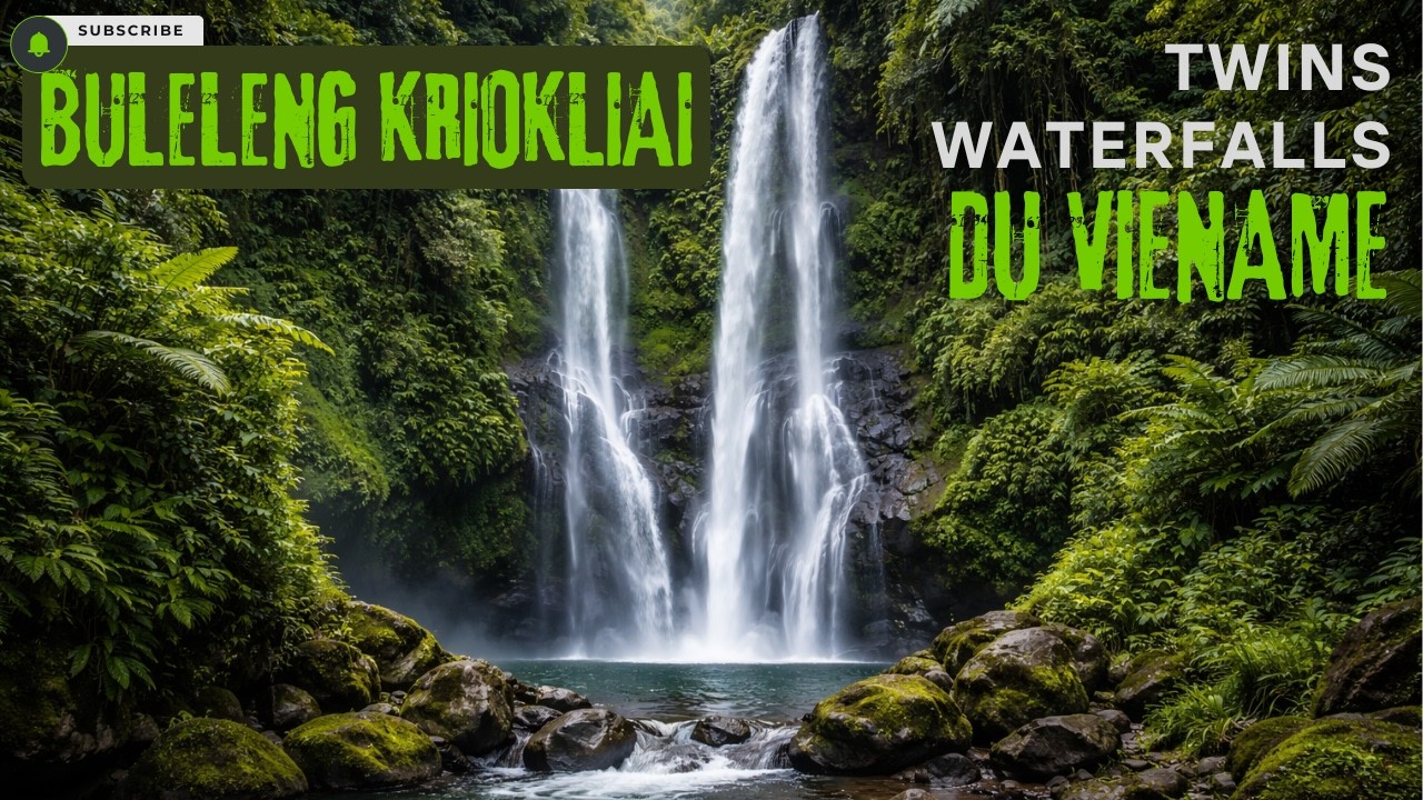 BALI BULELENG KRIOKLIAI (1) Twins Waterfalls - Du viename | #25