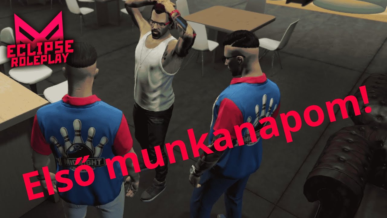 Első munkanapom! Eclipse Roleplay #4