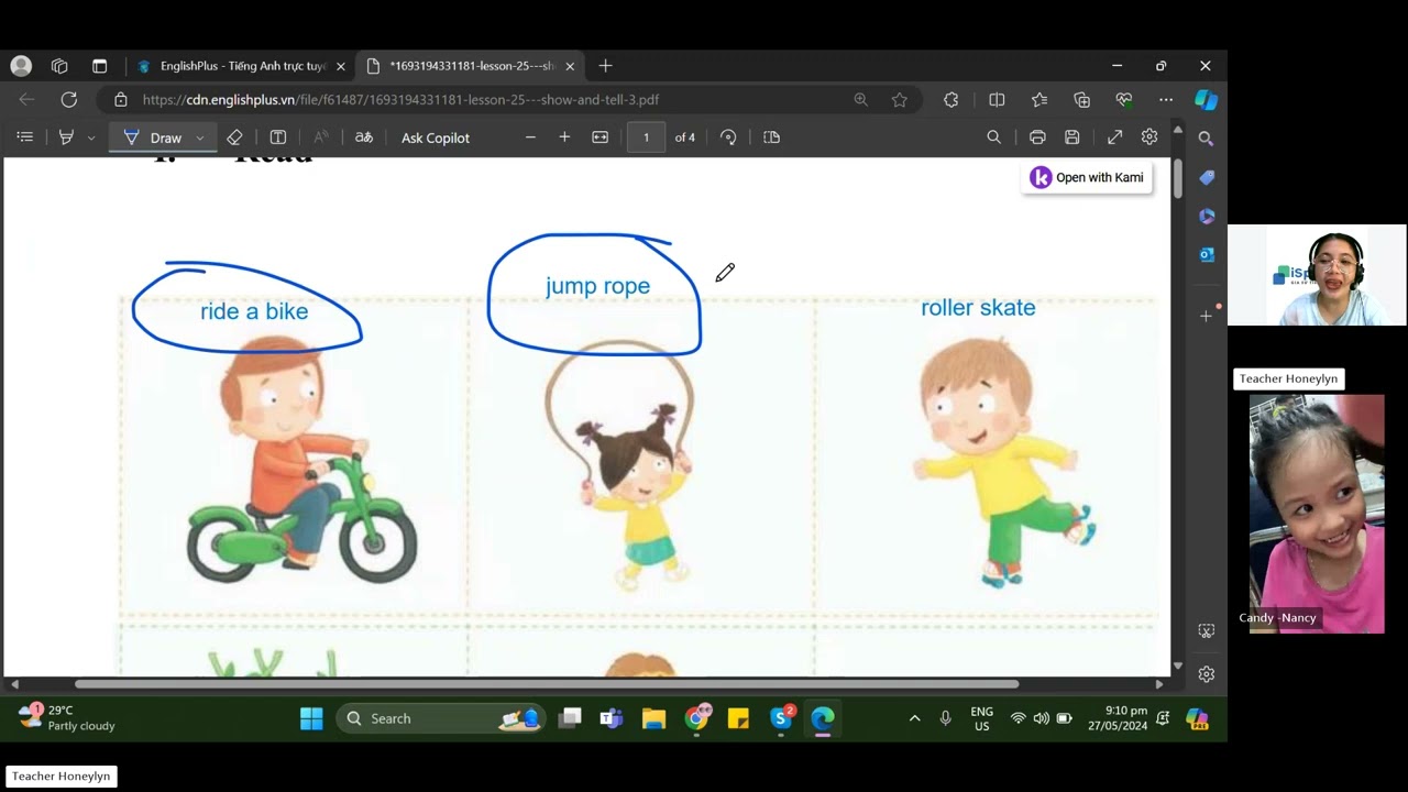 Phần 10 học tiếng anh online 1 kèm 1